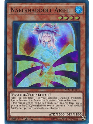 Naelshaddoll Ariel - SDSH-EN003 - Super Rare 