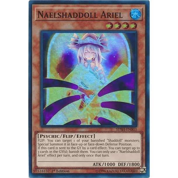 Naelshaddoll Ariel - SDSH-EN003 - Super Rare 