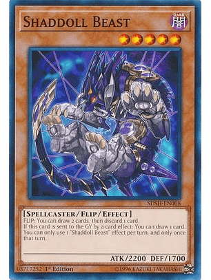 Shaddoll Beast - SDSH-EN008 - Common