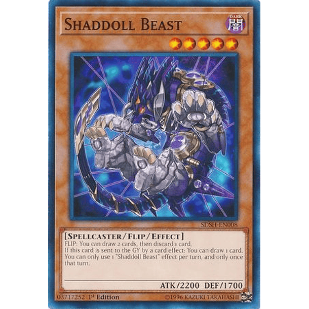 Shaddoll Beast - SDSH-EN008 - Common