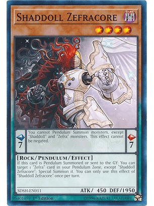 Shaddoll Zefracore - SDSH-EN011 - Common
