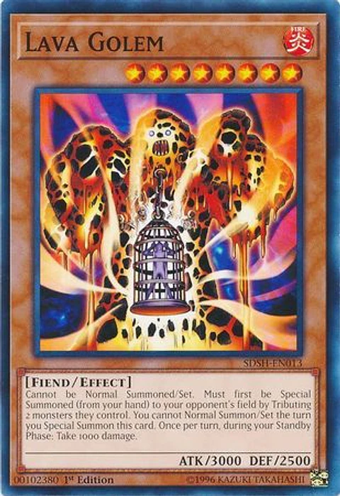 Lava Golem - SDSH-EN013 - Common 