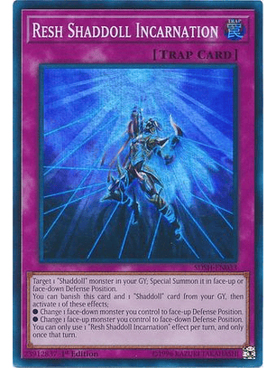 Resh Shaddoll Incarnation - SDSH-EN033 - Super Rare