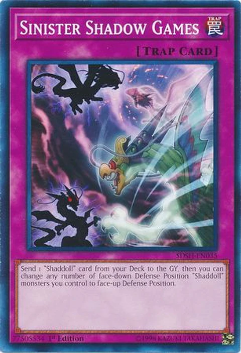 Sinister Shadow Games - SDSH-EN035 - Common 