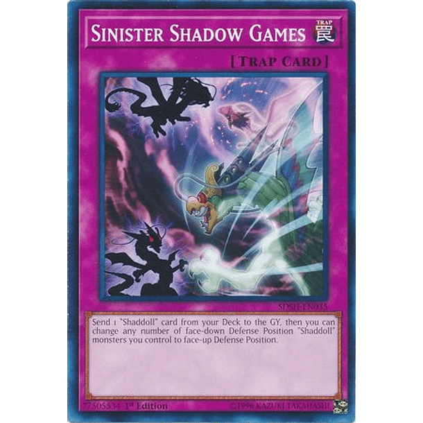 Sinister Shadow Games - SDSH-EN035 - Common 
