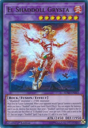 El Shaddoll Grysta - SDSH-EN041 - Ultra Rare 1