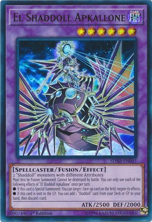El Shaddoll Apkallone - SDSH-EN045 - Ultra Rare  1