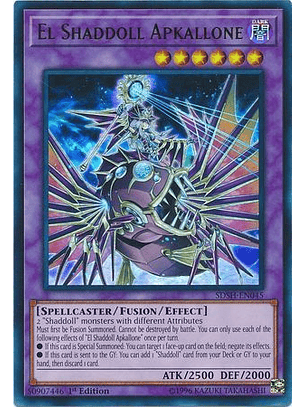El Shaddoll Apkallone - SDSH-EN045 - Ultra Rare 