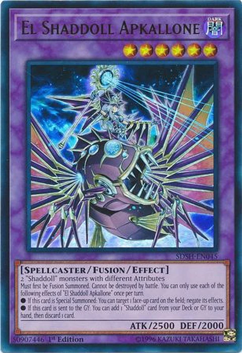 El Shaddoll Apkallone - SDSH-EN045 - Ultra Rare 