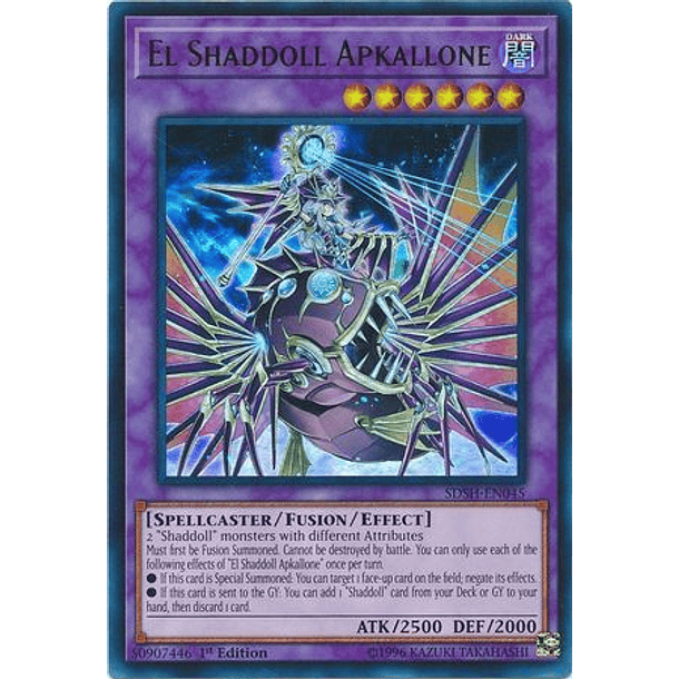 El Shaddoll Apkallone - SDSH-EN045 - Ultra Rare 