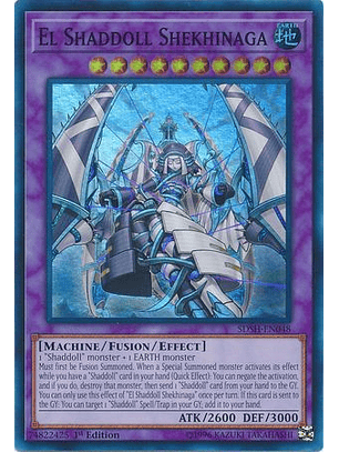 El Shaddoll Shekhinaga - SDSH-EN048 - Super Rare 