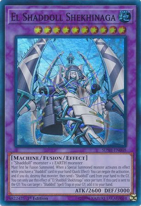 El Shaddoll Shekhinaga - SDSH-EN048 - Super Rare 