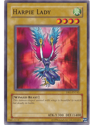 Harpie Lady - DB1-EN145 - Common