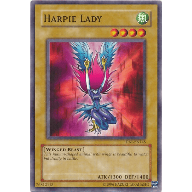 Harpie Lady - DB1-EN145 - Common