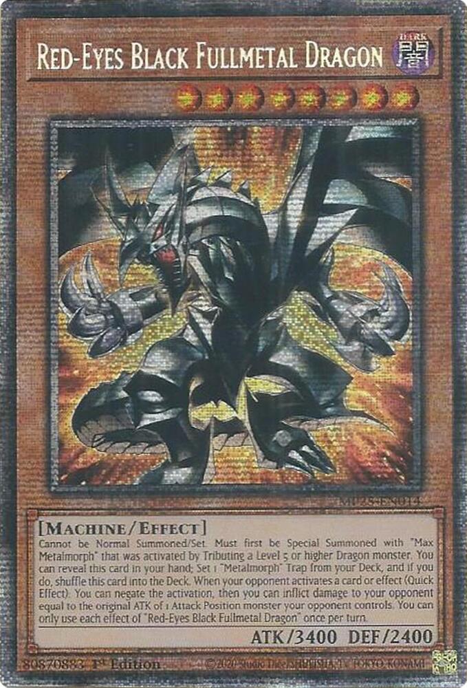 Red-Eyes Black Fullmetal Dragon - MP25-EN014 - Starlight Rare 1