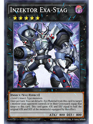 Inzektor Exa-Stag - GAOV-EN050 - Ultimate Rare 1st Edition