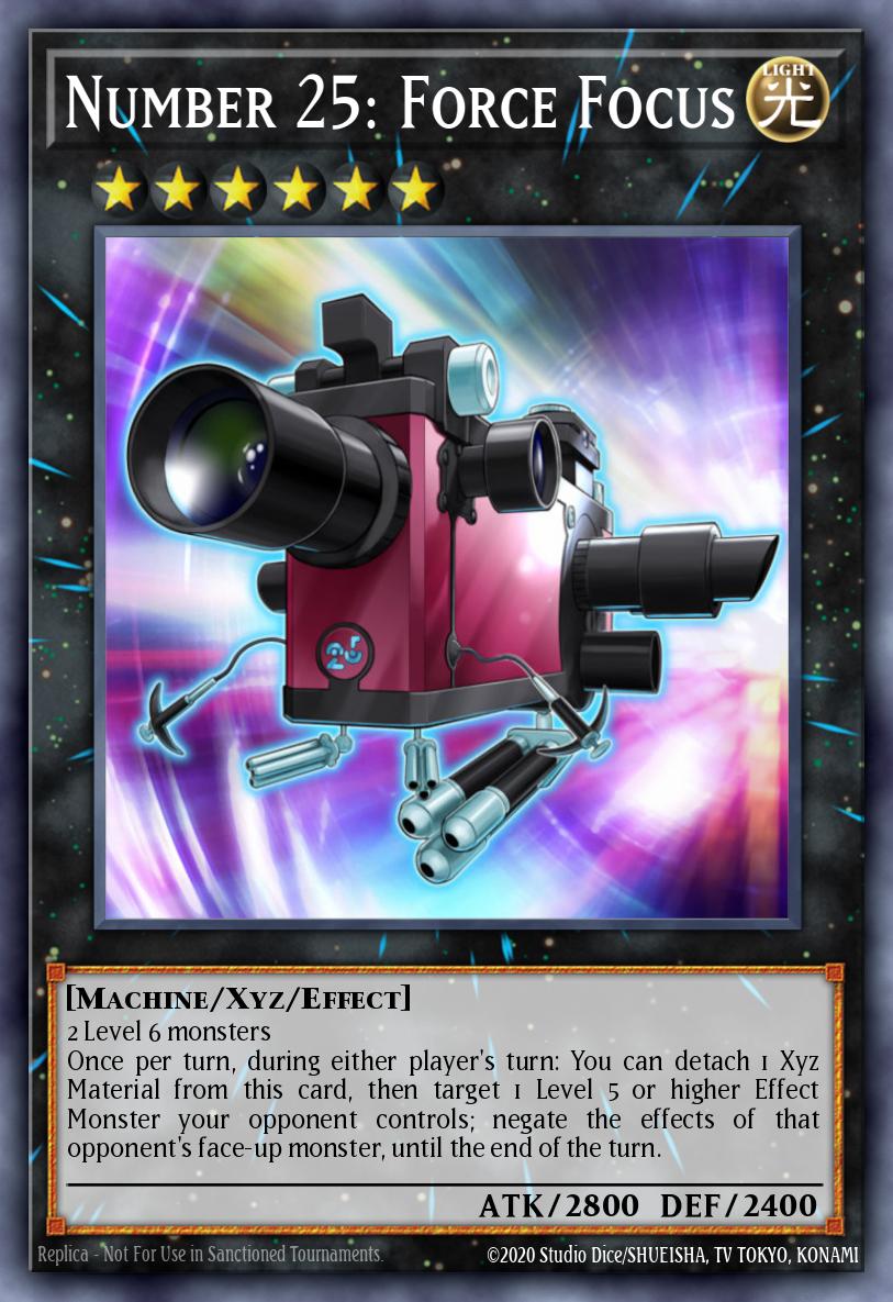 Number 25: Force Focus - GAOV-EN045 - Ultimate Rare 1st Edition 1