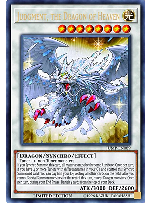 Judgment, the Dragon of Heaven - JUMP-EN089 - Ultra Rare
