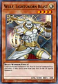 Wulf, Lightsworn Beast - LODT-EN023 - Super Rare - Miniatura 2