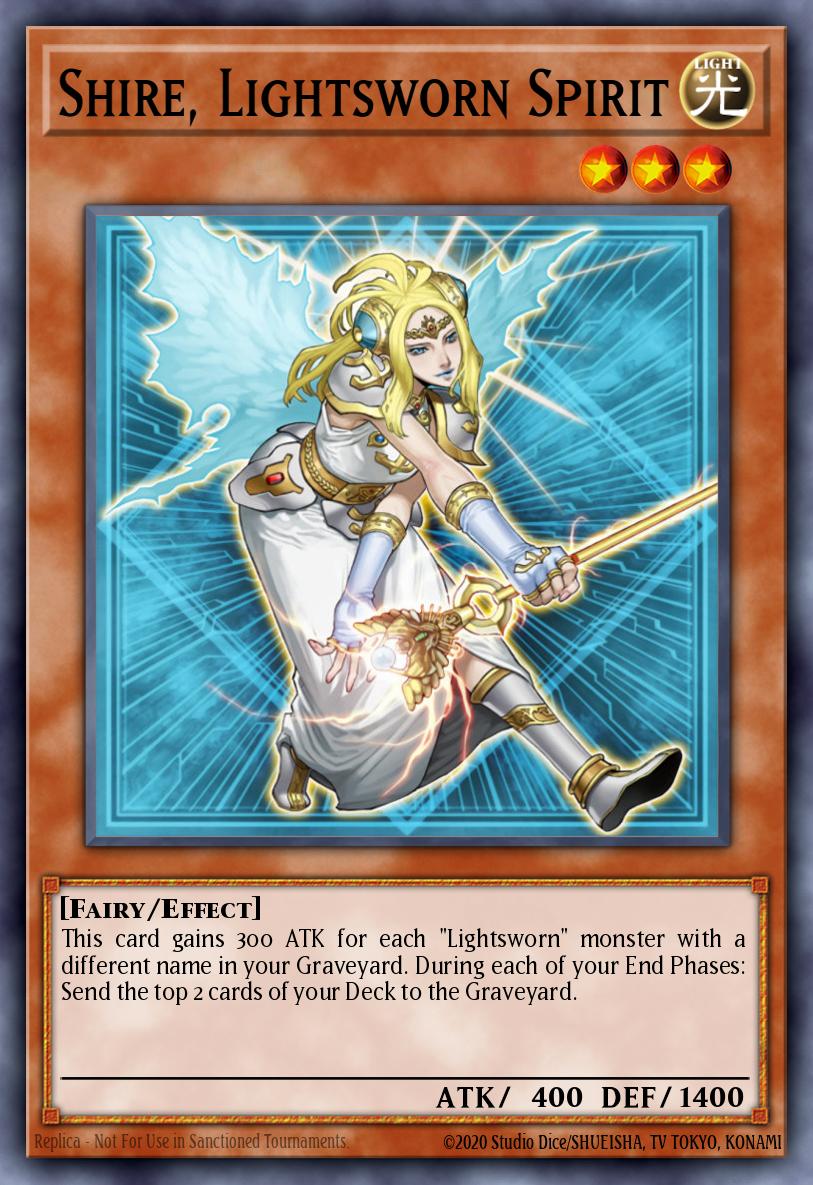 Shire, Lightsworn Spirit - SOVR-EN082 - Super Rare 2