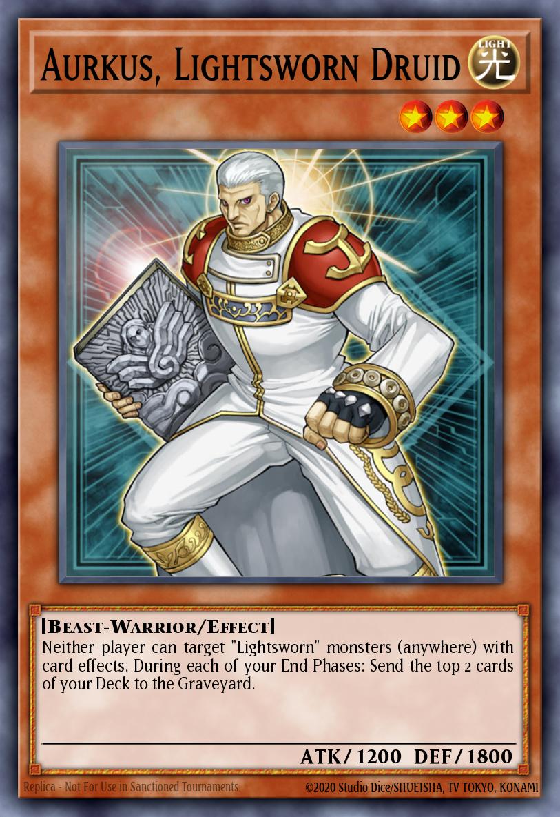 Aurkus, Lightsworn Druid - LODT-EN081 - Super Rare 2