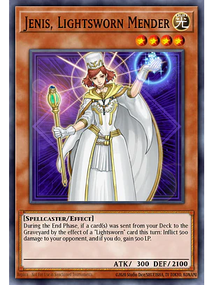 Jenis, Lightsworn Mender - AP05-EN005 - Super Rare