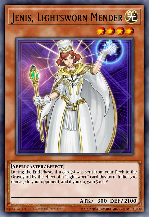 Jenis, Lightsworn Mender - AP05-EN005 - Super Rare