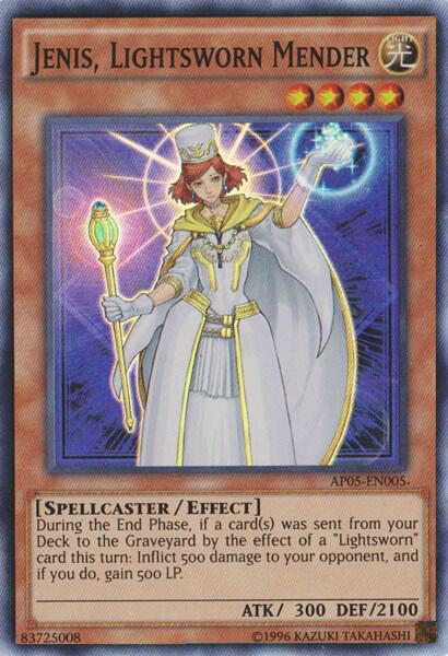 Jenis, Lightsworn Mender - AP05-EN005 - Super Rare 1