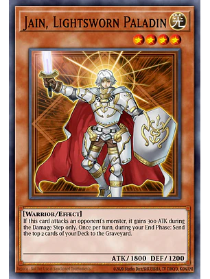 Jain, Lightsworn Paladin - LCGX-EN245 - Ultra Rare