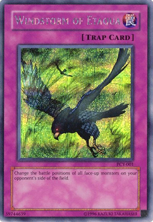 Windstorm of Etaqua - PCY-001 - Prismatic Secret Rare 1