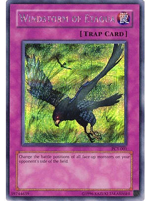 Windstorm of Etaqua - PCY-001 - Prismatic Secret Rare