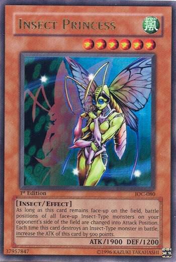 Insect Princess - IOC-080 - Ultra Rare 1st Edition  1