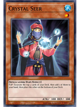 Crystal Seer - TAEV-EN031 - Ultimate Rare 1st Edition