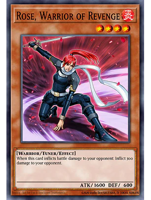 Rose, Warrior of Revenge - CSOC-EN000 - Ultimate Rare 1st Edition