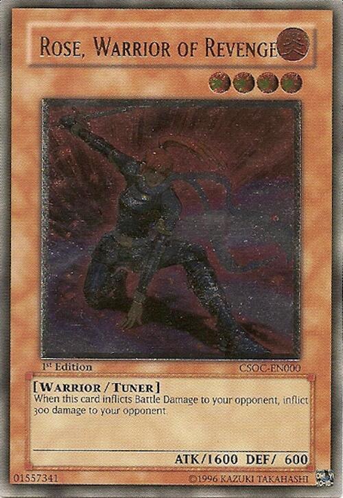 Rose, Warrior of Revenge - CSOC-EN000 - Ultimate Rare 1st Edition 1