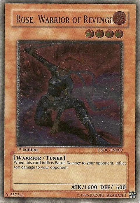 Rose, Warrior of Revenge - CSOC-EN000 - Ultimate Rare 1st Edition