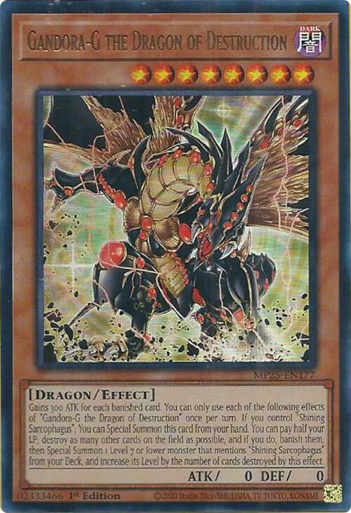 Gandora-G the Dragon of Destruction - MP25-EN177 - Ultra Rare  1