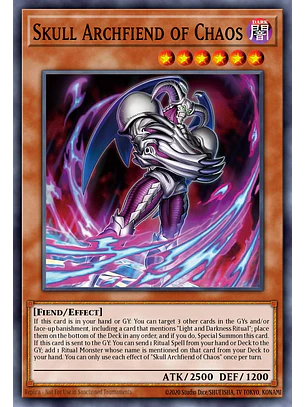 Skull Archfiend of Chaos - CORI-EN002 - Super Rare