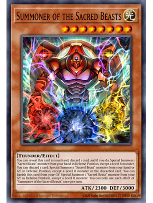 Summoner of the Sacred Beasts - CORI-EN008 - Super Rare