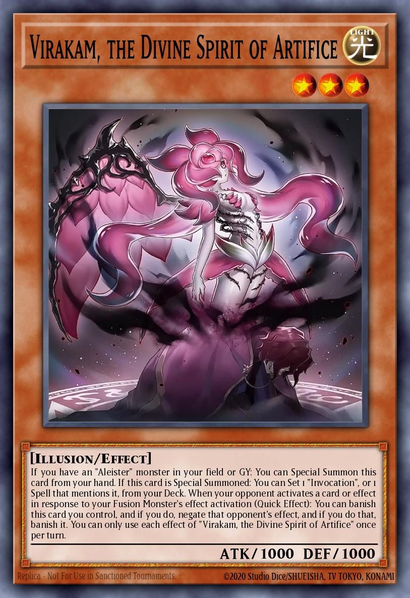 Virakam, the Divine Spirit of Artifice - CORI-EN017 - Super Rare 1