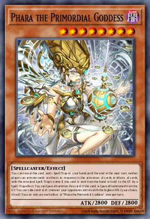 Phara the Primordial Goddess - CORI-EN022 - Secret Rare