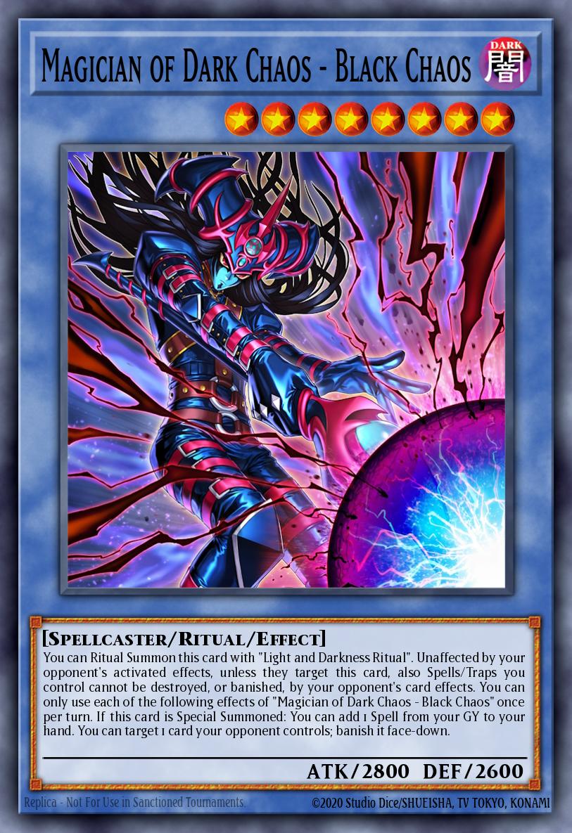 Magician of Dark Chaos - Black Chaos - CORI-EN027 - Secret Rare 1