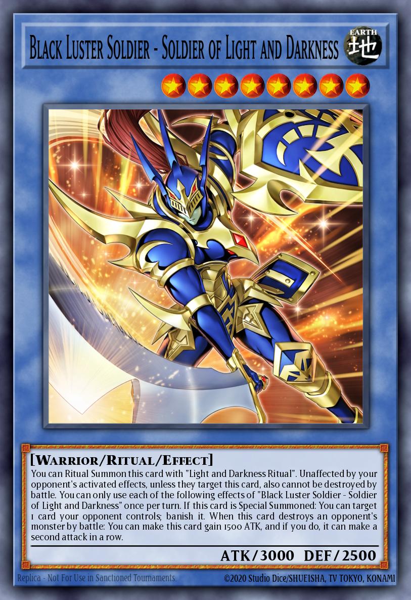 Black Luster Soldier - Soldier of Light and Darkness - CORI-EN028 - Secret Rare 1