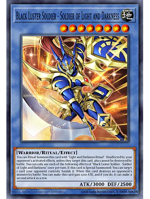 Black Luster Soldier - Soldier of Light and Darkness - CORI-EN028 - Secret Rare