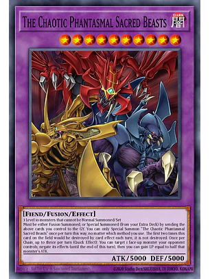 The Chaotic Phantasmal Sacred Beasts - CORI-EN029 - Ultra Rare