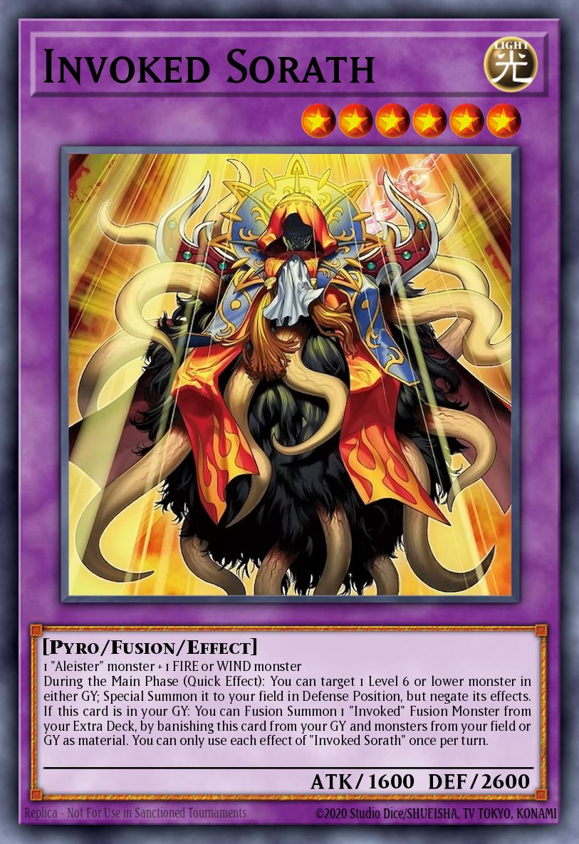 Invoked Sorath - CORI-EN030 - Super Rare 1