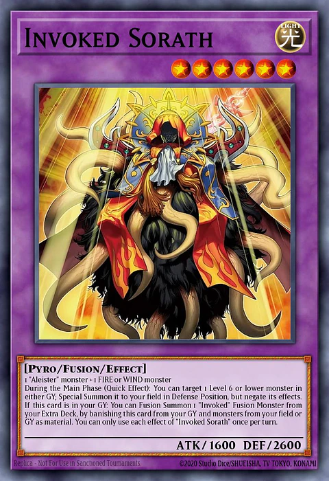 Invoked Sorath - CORI-EN030 - Super Rare
