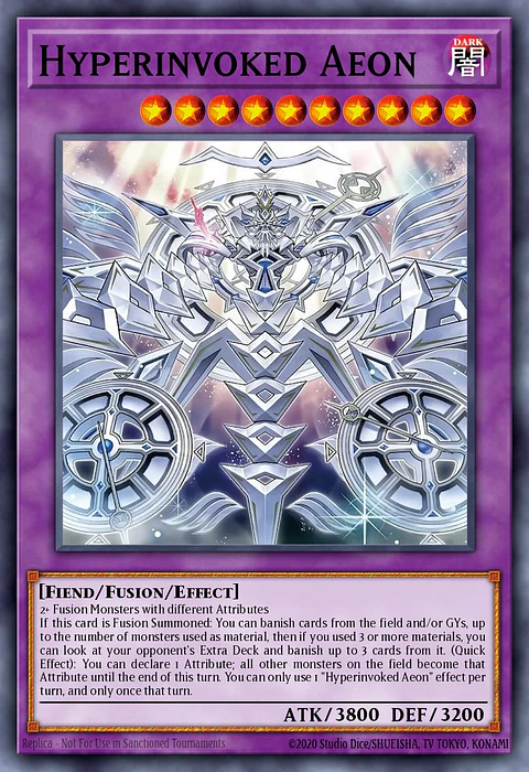 Hyperinvoked Aeon - CORI-EN033 - Secret Rare