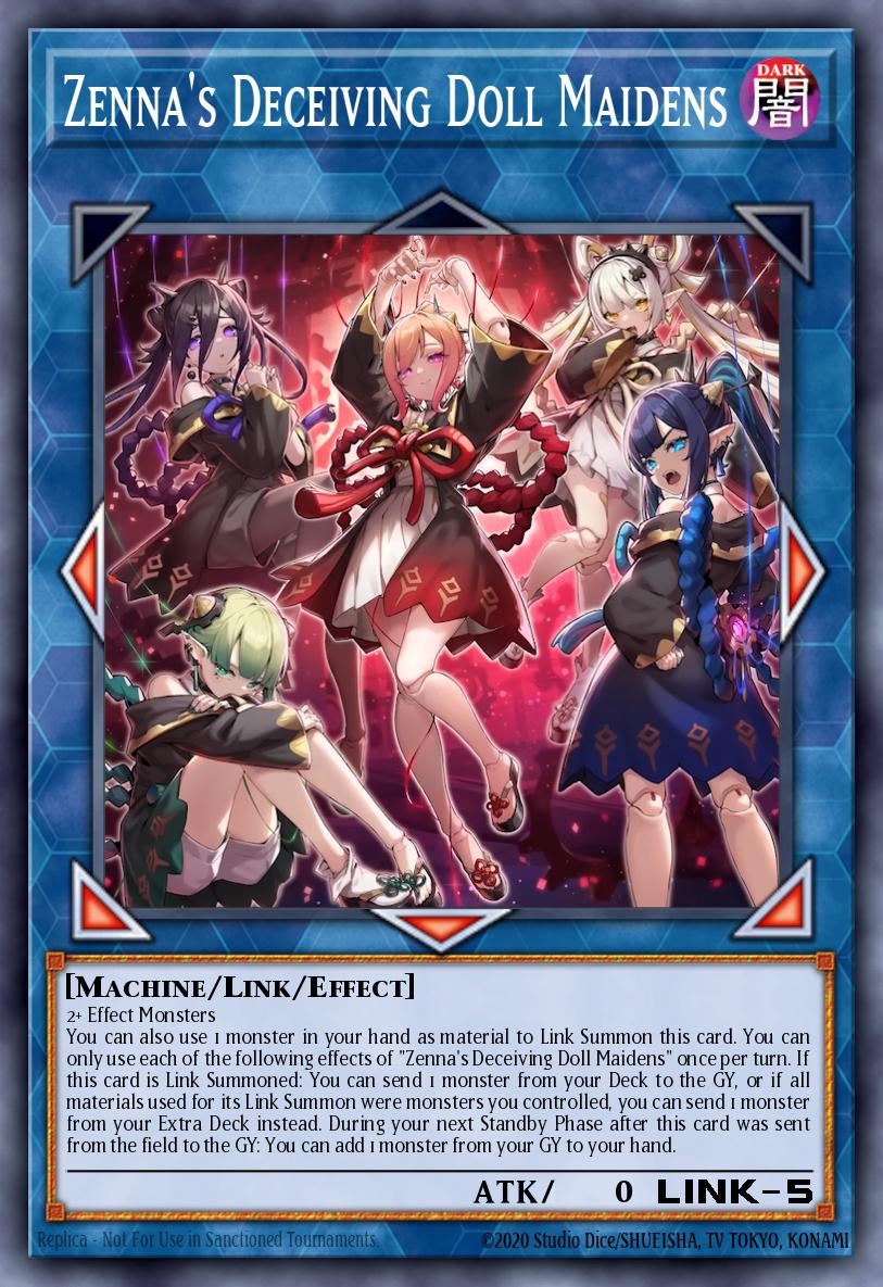 Zenna's Deceiving Doll Maidens - CORI-EN043 - Ultra Rare 1