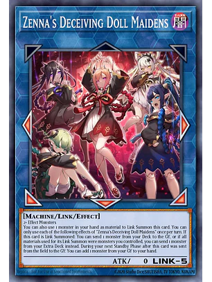Zenna's Deceiving Doll Maidens - CORI-EN043 - Ultra Rare